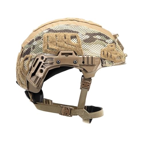 Housse De Casque Tactique DMgear Multi-camo - Pour Casque AF, Nylon 500D, Militaire, Airsoft