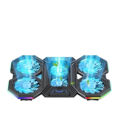 Base para laptop gamer 17 pulg con 6 ventiladores RGB miniatura 3