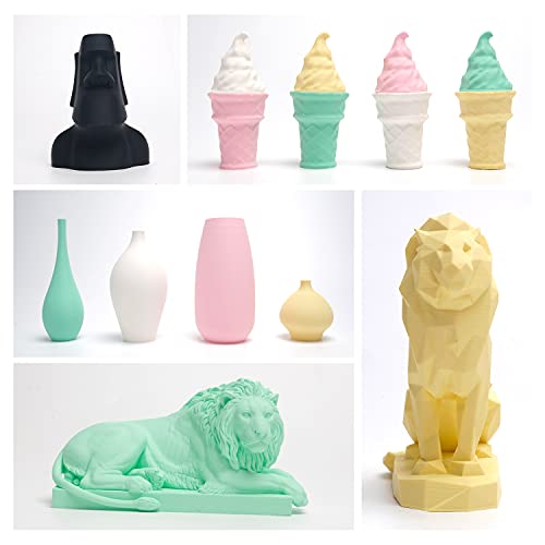 Image of eSUN Matte PLA Refilament 1.75mm, Matte 3D Printer Refill PLA Filament, 1KG Spoolless 3D Printing Filament for 3D Printers, Dark Grey