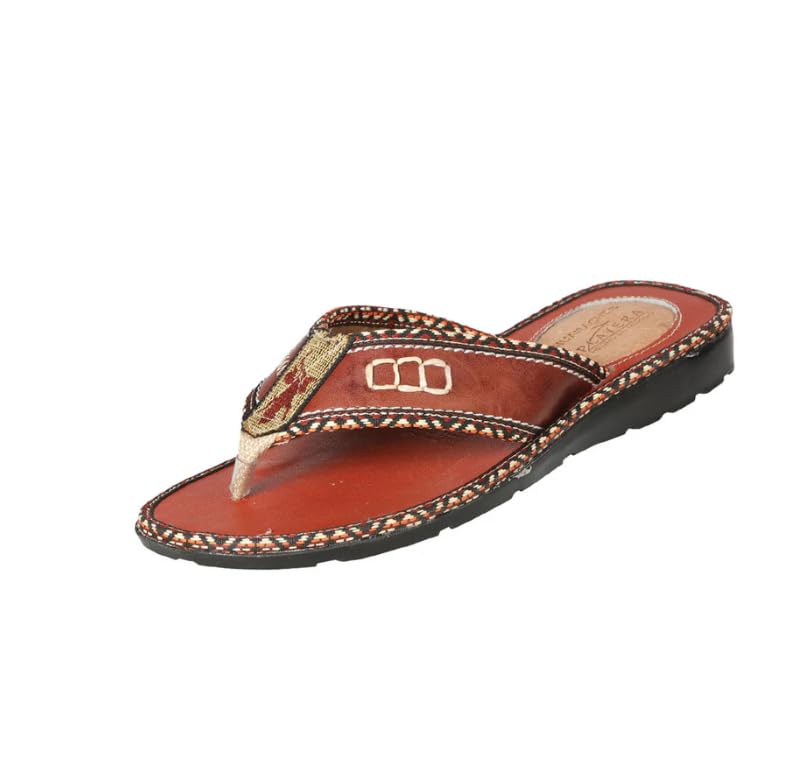 Mexican -Artisanal Sandals Leather Shedron