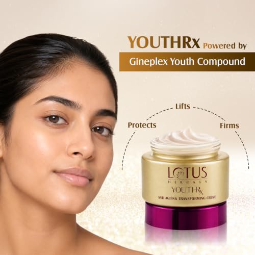 Lotus Herbals YouthRx Anti Ageing Transforming Face Cream SPF 25 and PA+++ | Reduce Dark Spots and Blemishes | Preservative Free | Suitable For Oily, Dry & Combination Skin| For Women and Men | 50G - Image 5