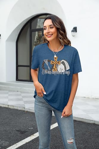 Image of A Lot Can Happen in 3 Days Shirt Women Christian Easter Tshirts Casual Short Sleeve Religious Quotes Tee Tops