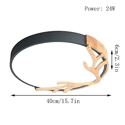 Plafond émanant Aron Corner LED 40 cm vert pour un éclairage de salon moderne - 6
