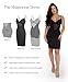 Popilush Corset Dress Shapewear Bodycon Dresses for Women Party Midi Dresses Club Outfits Black