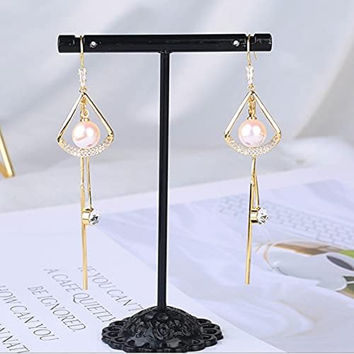3 Pcs Jewelry Stand T Bar Iron Earring Displays Sets Necklace Stand for Bracelets Rings Watches Display