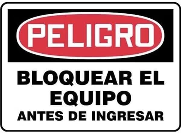 OSHA DANGER SAFETY SIGN LOCK OUT, Mfr: SHMLKT015XP-A