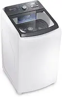 Máquina de Lavar Electrolux 14,5kg Branca Efficient Cesto Inox Jet&Clean 220v LEE15