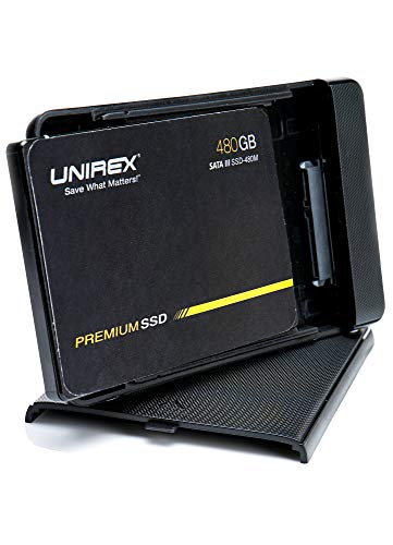 Unirex 480GB |[^uOtSSD SATA LLL \bhXe[ghCu 3D TLC/QLC