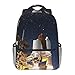 BYETWIK Zainetto Ragazzo Ragazza, Zaini Scuola Impermeabile, Zaino per Viaggio Scuola, Zaino Scuola Trasmissione dell'astronave