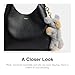Runway Shearling Dog Bag Charm