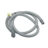 Ablaufschlauch Abpumpschlauch 2,3m Spülmaschine Geschirrspüler Original Electrolux AEG 1118697000 Endstück gewinkelt/gerade 30/20mm Durchmesser mit Belüftung FAV JSI JSV