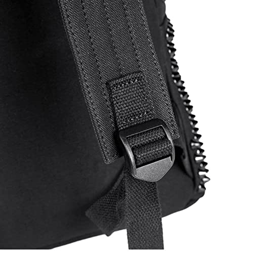 Ro Rox Minerva Studded Backpack Canvas Punk Gothic Bag Unisex Rucksack4