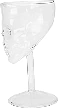 Cabilock 1Pc Taça De Caveira Óculos Shampain Óculos Transparentes Copos Transparentes Taça De Caveira 3D Taça De Halloween Taça De Vinho Copo De Coquetel Copo De Bebida Cálice De Bebida