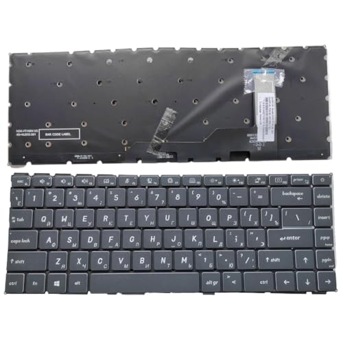 Clavier US RU compatible Prestige 15 A10SC MS-16S3 MS-1551 V190622AK