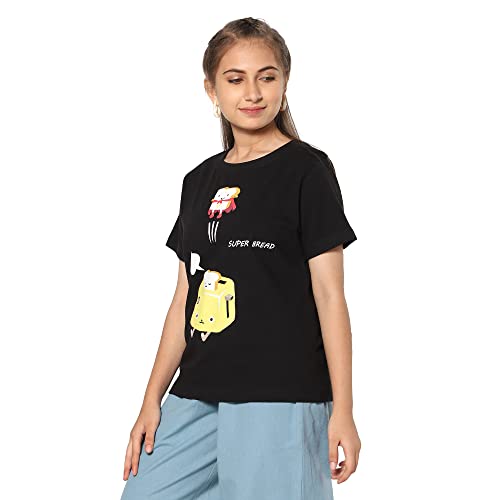 Image of TeenTrums Girl Cotton Graphic Print Tee