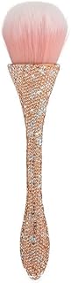 Brocha de maquillaje con tachuelas de diamant...