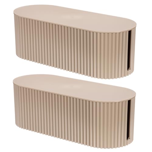 Cacher les câbles TV avec la boîte de rangement YOKIVE lot de 2