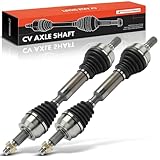 A-Premium Pair (2) Front CV Axle Shaft Assembly Compatible with Jeep Cherokee 2014 2015 2016 2017 2018, 2.4L 3.2L, Driver and Passenger Side, Replace# 52123739AD, 52123739AC
