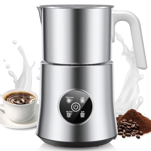 Milk Frother and Steamer, Large Capacity...