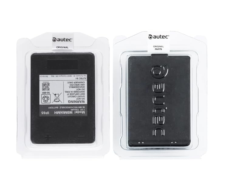 Batterie AUTEC originale - MBM06MH - R0BATT00E0014-7,2V 750mAh, noir