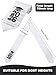 TFTAFAN Graduation Stoles 2025 grad Honor Stoles Embroidered CLASS OF 2025 Sash for High School, College, Bachelor, Doctoral Degrees (White)
