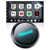 【公式】Ottocast P3 Pro オットキャスト OttoAibox Android 13 Ai ボックス 有線CarPlay・Android Autoをワイヤレス化 【CPU 8コア 8GB RAM+128GB ROM】GPS内蔵 2画面分割 HDMI 出力対応 YouTube動画視聴/Geminiアシスタンド/Google ストア アプリインストール可能 技適認証取得済