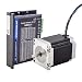STEPPERONLINE 1 Axis Stepper CNC Kit 1.9Nm(269oz.in) Nema 23 Stepper Motor+ 1.0-4.2A 20-50VDC Stepper Driver DM542T