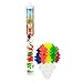 PLUS PLUS - Mini Maker Tube - Snow Cone - 70 Piece, Construction Building Stem Toy, Interlocking Mini Puzzle Blocks for Kids