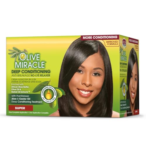 Afican Pride Olive Miracle: Deep Conditioning SUPER Relaxer Size: 1 Complete