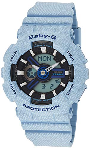 Casio Baby-G Analog-Digital Black Dial Womens Watch - B200 (BA-110DE-2A2DR) (B075GPR97X) Amazon Price History, Amazon Price Tracker