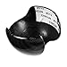 Qiilu Shift Knob Head Cover Cap, Carbon Fiber Style Car Gear Shift Knob Head Cover Cap Sticker Trim for A3 8 V 14-18