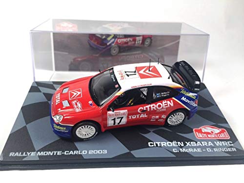 OPO 10 - Voiture 1/43 Citroen XSARA WRC Rallye Monte-Carlo 2003 McRae (BR17)