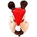 Dimple 'Ginger' Christmas Holiday Dog Stuffed Animal 9