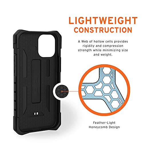 Coque iPhone 12 Mini UAG Pathfinder noire antichoc et compatible induction