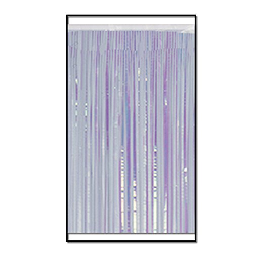 2-Ply FR Metallic Fringe Drape (opalescent) Party Accessory  (1 count)