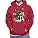 Ratchet Around The Christmas Tree Transformers Men's Hooded Sweatshirt