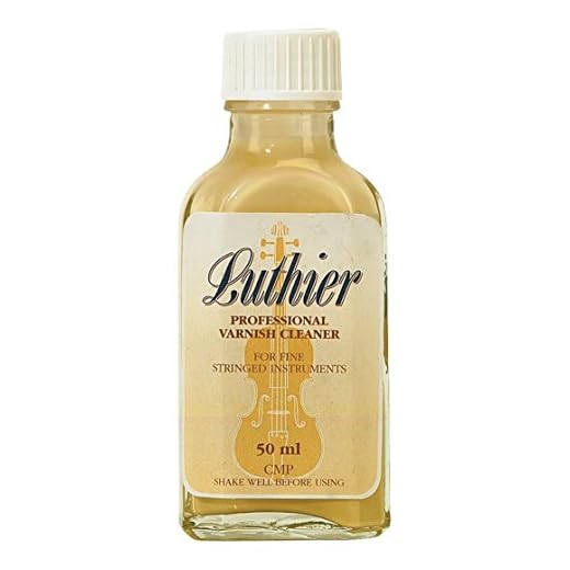 Limpiador de luthier para instrumentos de cuerda, frasco de 50 ml