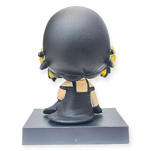 Image of AUGEN Super Hero Yor Forger Spy X Family Action Figure Limited Edition Bobblehead with Mobile Holder for Car Dashboard, Office Desk & Study Table (Pack of 1)