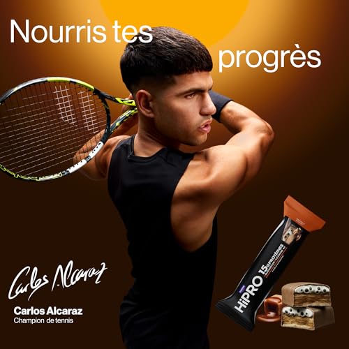 HiPRO Barre Protéinée – Caramel – 45g – Riche en Protéines, Magnésium & Vitamine B9 - Pack de 12 – Image 5