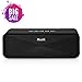 Produktbild Bluetooth Lautsprecher Kabellose Muzili Portabler Speakers Dual-Treiber Starken Bass Wireless Speakers mit 10-Stunden Spielzeit TF Karte USB Disk Mikrofon für iOS und Android