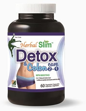 Naturally Cleanse and Support Your Colon with Herbal Slim Detox Supplement - Vegan and Non-GMO (60 Capsules) 1 41c3fCNHOJS. AC
