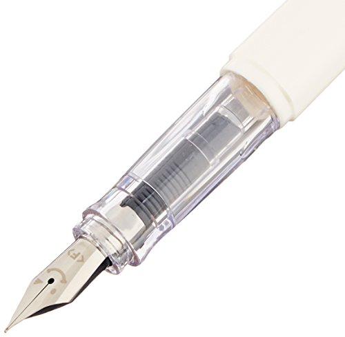Pilot Kakuno Fine-Nib Fountain Pen, White Body Soft Blue Cap Body (Fka-1Sr-Slf) #TOP1
