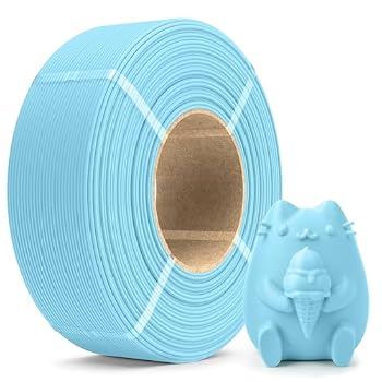 SUNLU Matte PLA Filament Refill 1.75mm 1KG, Ocean Blue