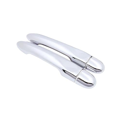 Car Exterior Door Handles for Renault for Clio IV MK4 2012 2013 2014 2015 2016 2017 2018 2019 Car Accessories Sticker Catch Luxurious Chrome Side Door Handle Cover Trim