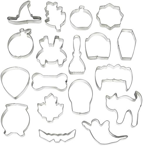 Wilton Halloween Metal Cookie Cutter Set, 18-Piece #TOP1