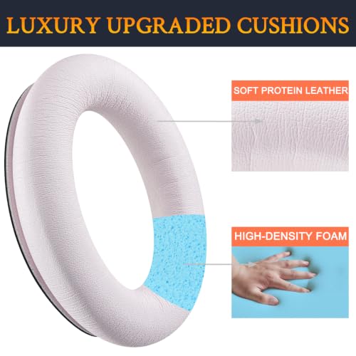 Image of SOULWIT Earpads for Bose (QC45 /QC SE /QC Wireless) - Petal Pink | for (QuietComfort 45 /Quiet Comfort SE /Quiet Comfort Wireless) Over-Ear Headphones