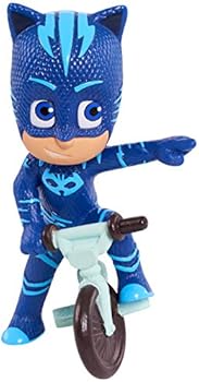 PJ MASKS Collectible 5-Piece Figure Set,Catboy, Owlette, Gekko