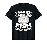 Meeresbiologie Fischzuchtanlagen Aquakultur - Fischzüchter T-Shirt