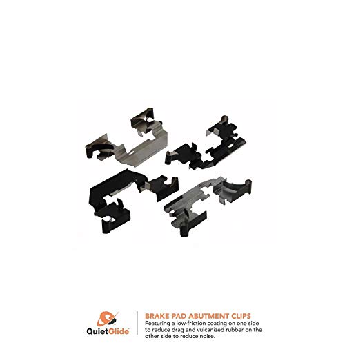 Kit d'installation de plaquettes de frein P1089 en acier inoxydable durable