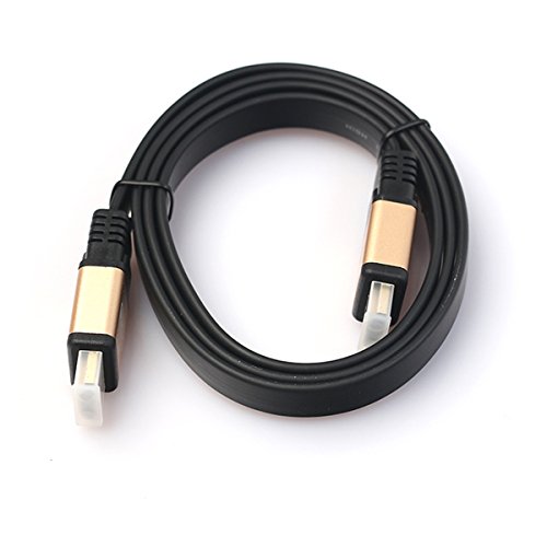 2.0 4K 3D HD 1080P to HD Multimedia Interface Cable 1.8m Gold Plated Connector For PSP Xbox PC Apple - Gold